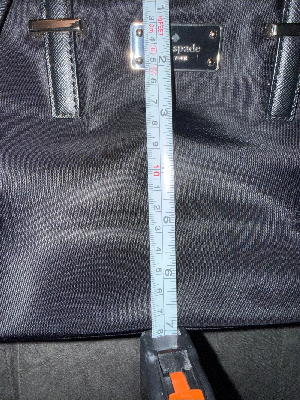 kate spade black top-handle tote - Picture 5 of 6